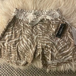 NWT Liverpool Paperbag Shorts